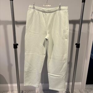 Aritzia Light Green Joggers